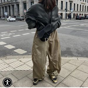 Green Parachute Pants